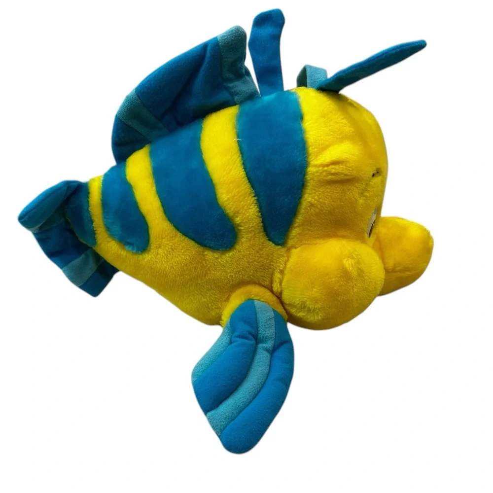 Disney Flounder, stuffed animal, approx 10